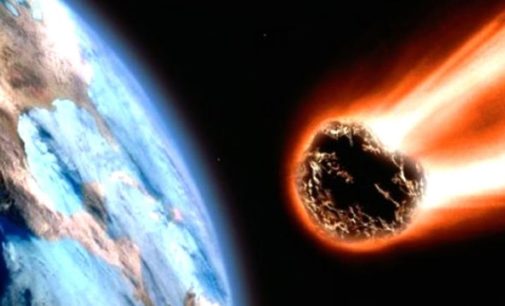 В России удалось снять на видео падающий метеорит