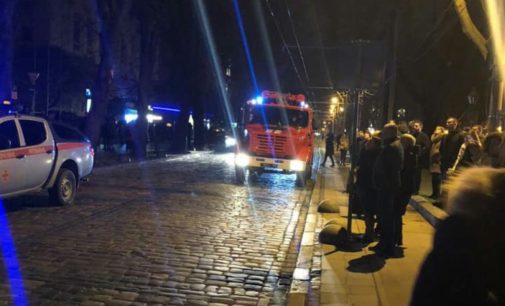 Во Львове произошел пожар в популярном ресторане