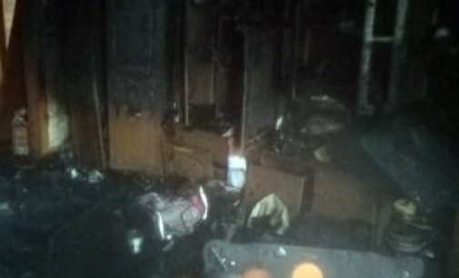 На месте пожарища нашли труп: в Никополе горел дом