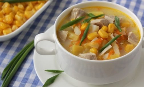 Рецепт дня: Сырный суп с кукурузой «Сплошное удовольствие»
