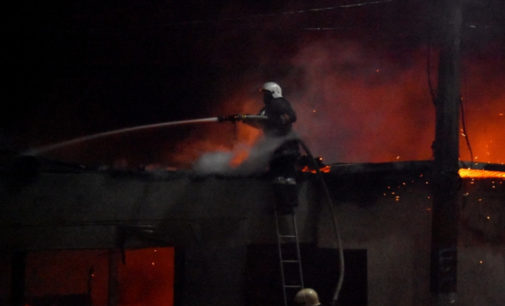 На популярном одесском пляже произошел серьезный пожар