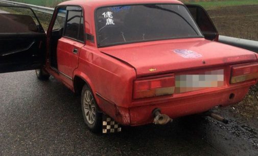 Под Киевом полиция задержала водителя «семерки» с большим количеством наркотиков