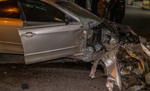 Двое пострадавших: В Днепре в ДТП разбилось авто Toyota