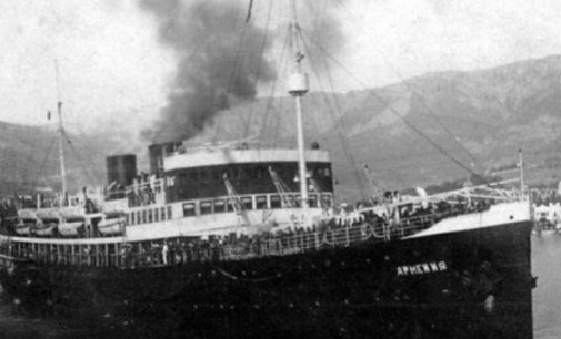  На дне Черного моря обнаружили теплоход «Армения», затопленный в 1941 году  