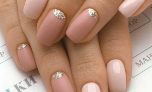 Модный маникюр на короткие ногти в домашних условиях