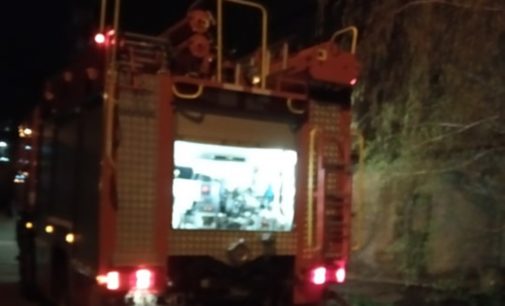 Пожар на Борщаговке вызвал панику у жителей района