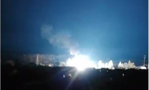 Из-за пожара город под Киевом остался без света и воды