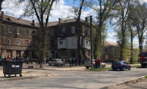 В Запорожье произошло обрушение в жилом доме