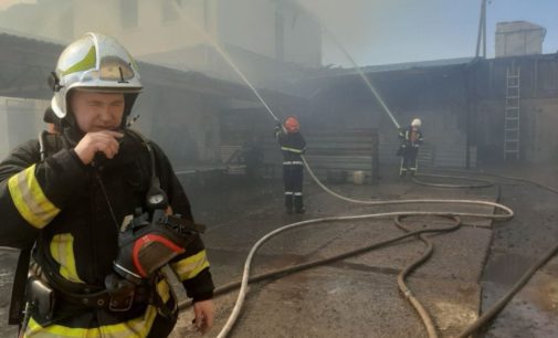 В селе в Ровенской области произошел пожар в мужском монастыре
