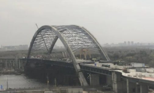 ЧП на строительстве столичного Подольско-Воскресенского моста: леса упали из-за пылевой бури