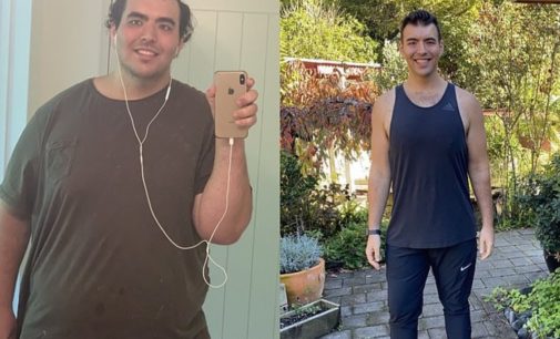 190-килограммовому студенту из Австралии удалось избавиться от половины своего веса
