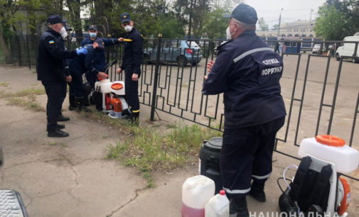 Одесская полиция закрыла Куликово поле на санитарную обработку