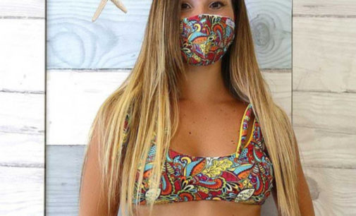 Маска в цвет бикини: Итальянский дизайнер разбогатела, изобретя «трикини»