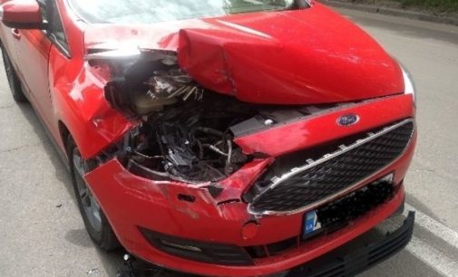 В Житомире Ford врезался в ВАЗ